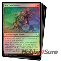 Foil Kav Landseeker X4 M/NM Magic: The Gathering MTG Edge Of Eternities - Image 1
