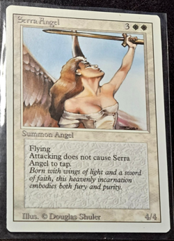 Serra Angel x1 Revised 3rd Edition MTG NM/M Vintage Iconic Art + Fast Shipping! - Image 1