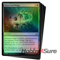 Foil Shattered Wings X4 M/NM Magic: The Gathering MTG Edge Of Eternities - Image 1