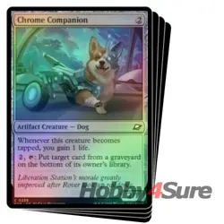 Foil Chrome Companion X4 M/NM Magic: The Gathering MTG Edge Of Eternities - Image 1