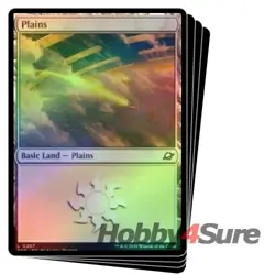 Foil Plains (267) X4 M/NM Magic: The Gathering MTG Edge Of Eternities - Image 1