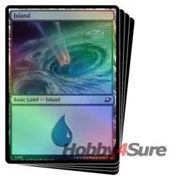 Foil Island (269) X4 M/NM Magic: The Gathering MTG Edge Of Eternities - Image 1