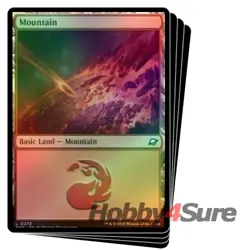 Foil Mountain (273) X4 M/NM Magic: The Gathering MTG Edge Of Eternities - Image 1