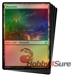 Foil Mountain (274) X4 M/NM Magic: The Gathering MTG Edge Of Eternities - Image 1