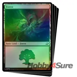 Foil Forest (275) X4 M/NM Magic: The Gathering MTG Edge Of Eternities - Image 1