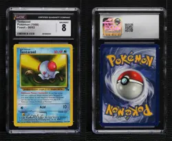 Tentacool Pokemon Fossil CGC 8 1999 07mp - Image 3