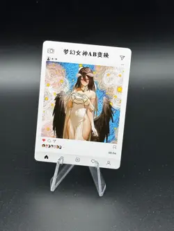Alberdo - Overlord | 3D hologram tranform DOUJIN waifu Card ccg - Image 5