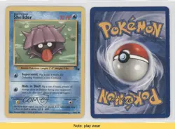 Shellder Pokemon Fossil #54 1999 READ 2r3 - Image 3