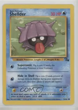 Shellder Pokemon Fossil #54 1999 fm0 - Image 1