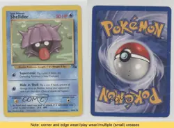 Shellder Pokemon Fossil #54 1999 READ 01ba - Image 3