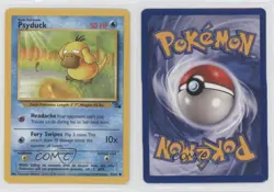 Psyduck Pokemon Fossil #53 1999 0wp8 - Image 3