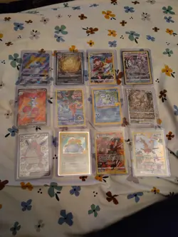 Pokemon Nintendo Lot Of 12 Rare Cards Sleeved Sent With Care Nintendo Htf - Image 1