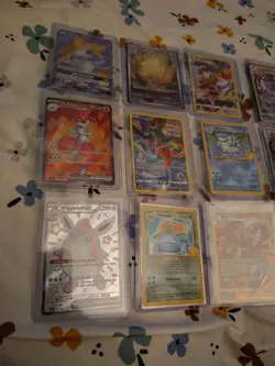 Pokemon Nintendo Lot Of 12 Rare Cards Sleeved Sent With Care Nintendo Htf - Image 3