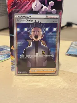 Pokemon Boss's Orders Cyrus Full Art SWSH251 Black Star Promo NM/M - Image 1