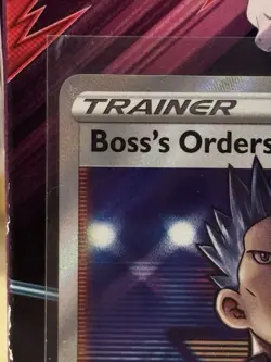 Pokemon Boss's Orders Cyrus Full Art SWSH251 Black Star Promo NM/M - Image 3