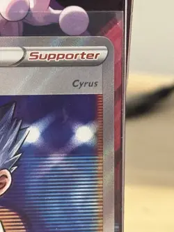 Pokemon Boss's Orders Cyrus Full Art SWSH251 Black Star Promo NM/M - Image 4