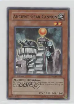 Ancient Gear Cannon 1st Ed. YuGiOh Machine Re-Volt Structure Deck 2007 3c7 - Image 1
