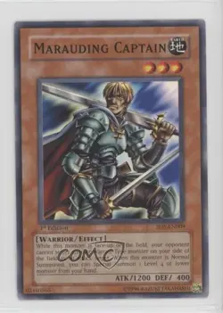 Marauding Captain 1st Ed. YuGiOh Warrior's Triumph Structure Deck 2005 0ie5 - Image 1