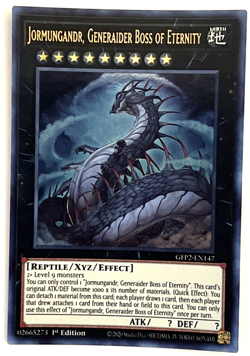 YuGiOh! - Jormungandr, Generaider Boss of Eternity - Ultra Rare - Image 1