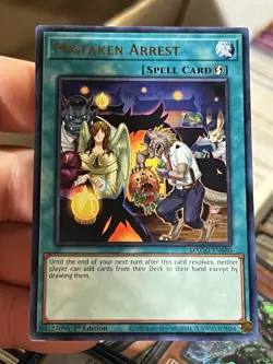 4x YuGiOh - Mistaken Arrest - MAGO-EN080 - Rare - 1st - VLP - Image 4