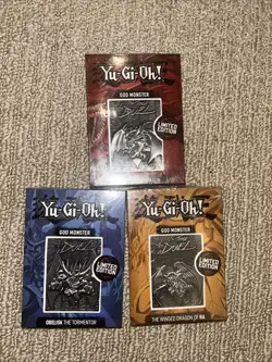 Yugioh Embossed Card Lot Of 3 - Image 1