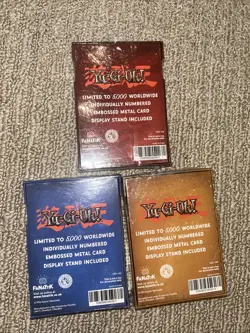 Yugioh Embossed Card Lot Of 3 - Image 2