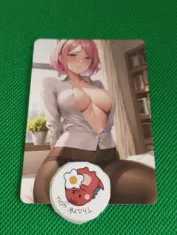 Sakura haruno Goddess Anime Waifu Girl Holo Card - Image 2