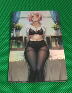Sakura haruno Goddess Anime Waifu Girl Holo Card - Image 1