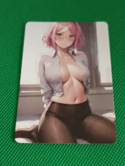 Sakura haruno Goddess Anime Waifu Girl Holo Card - Image 2