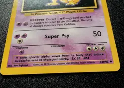 Kadabra 1999 Pokemon Card 32/102 - Image 2
