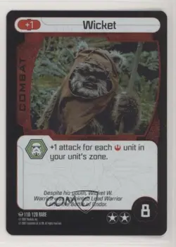 2007 Star Wars: Pocket Model Trading Card Game Ground Assault Wicket #119 0y59 - Image 1