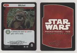 2007 Star Wars: Pocket Model Trading Card Game Ground Assault Wicket #119 0y59 - Image 3
