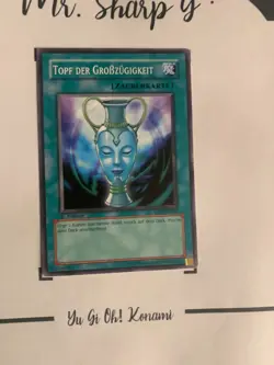 TOPF DER GROssZUGIGKEIT - 1.AUFLAGE CRV-DE043 DEUTSC Yu-Gi-Oh! CARD COMMON GAME - Image 3