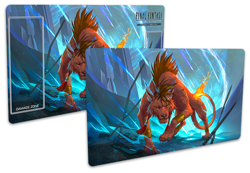 No.142 Final Fantasy TCG Custom Playmat Red XIII FF Gaming Mat Desk Mat Card Mat - Image 1