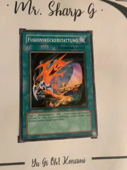 FUSIONSRUCKERSTATTUNG - CRV-DE038 DEUTSCH Yu-Gi-Oh! CARD COMMON KONAMI GAME TCG - Image 4