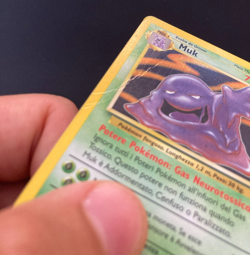 Pokemon Card Muk 13/62 Fossil ITA italiano played PL vintage - Image 5