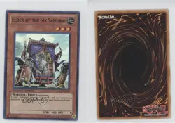 Elder of the Six Samurai YuGiOh Assault Limited Edition 1 Card Box Set 6o2 - Image 3