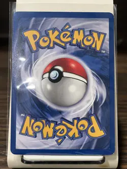 Hitmonlee Holo Fossil 7/62 Unlimited Holo Rare Wotc Pokemon Card Vintage - Image 2