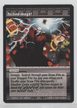 1996 Killer Instinct Trading Card Game Techno-mage! #TEMA 0y59 - Image 1