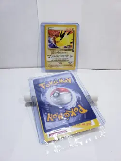 Zapdos Pokemon Movie Promo Card #23 Sealed 1999 Black Star Vintage Original - Image 4