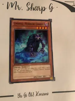 UMBRAL HORROR GHOUL -1st EDITION JOTL-EN012 ENGLISH Yu-Gi-Oh! CARD COMMON KONAMI - Image 4