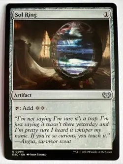 MTG - SOL RING - Duskmourn Commander (U) - Image 1