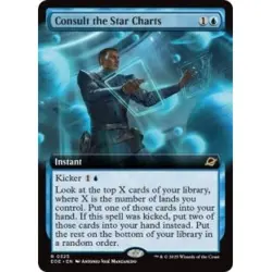 CONSULT THE STAR CHARTS (EXTENDED ART) Edge Of Eternities EOE Magic MTG CARD - Image 1