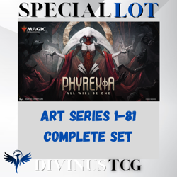 MTG Phyrexia: All Will Be One Complete Art Series NM 81 ONE [No Signature/Stamp] - Image 1