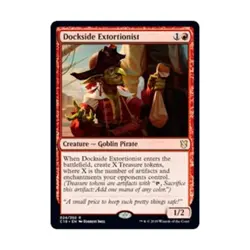 WOTC MtG Commander 2019 Dockside Extortionist (R) NM - Image 1