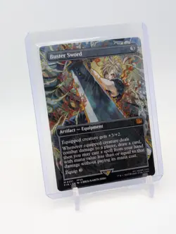 MTG - Buster Sword - Mythic Borderless #351 - Final Fantasy NM - Image 1