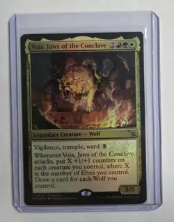 Voja, Jaws of the Conclave [Murders at Karlov Manor Prerelease Promos] Magic MTG - Image 1
