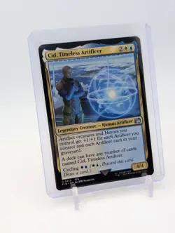 MTG - Cid, Timeless Artificer (0415) - Uncommon Regular #0415 - Final Fantasy NM - Image 1