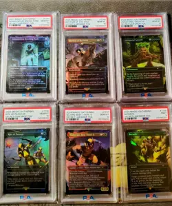 Wolverine X MTG Secret Lair - Foil - Rare Serialized Bundle Complete Set of 6 - Image 1