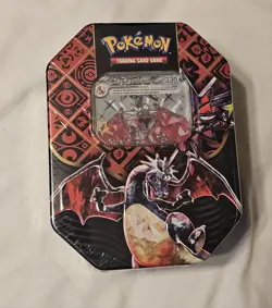 Pokemon TCG Paldean Fates Shiny Charizard ex Tin Factory Sealed - Image 1